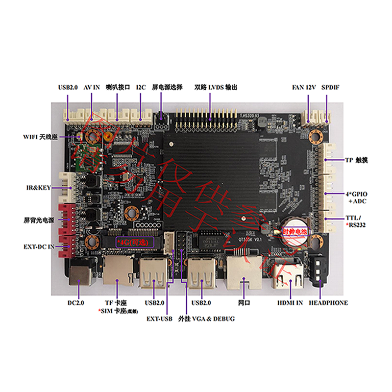 QT535K  商显主板